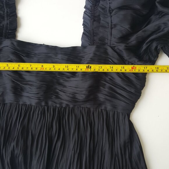 FRAME ! Puff-Sleeve Square Neck Top - Picture 12 of 12